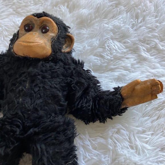 Deans ? Vintage 1960 1970s toy chimpanzee set - Picture 7 of 11